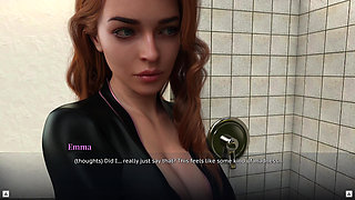 Boundaries of Morality 0.750 - Part 5a - Does Emma Really Let the Bull Justin Real Fuck Her in the Bathroom?