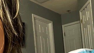 Hot brunette cristal cherry rides big cock in ass