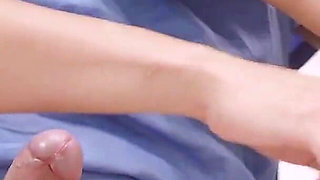 Horny Nurse Takes Big Dick to Fill Her Pussy in the Hospital.