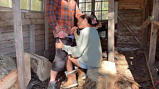 sodomisée dans la cabane du bucheron