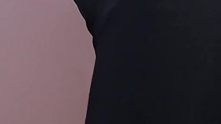 My Body in Leggings and Rubbing My Pussy Through Them