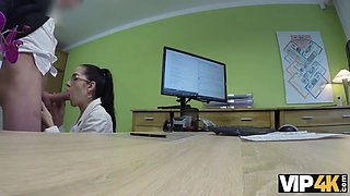Vip4k. hot brunette is planning concert trip but needs