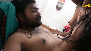 Chubby Indian woman is getting fucked by an amateur lad
