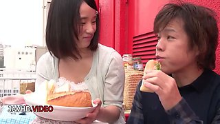 Wild JAV Scene Slim Asian Beauty Gives Amazing Blowjob Loves Cock