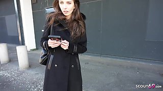 GERMAN SCOUT - Anal Sex Casting for Emma