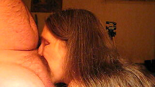 i love pounding my husbands cock i fuck him hard and fast with my mouth pussy i love to deep throat him
