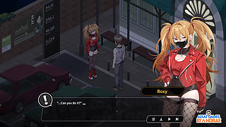 Sex, Secrets & Used Tech Gameplay Part 6 - Roxy's Steamy Blowjob by the Station