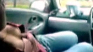 Asian Babe Gives Blowjob in a Car - Amateur Indonesian Video