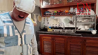 MORNING CHAOS IN KITCHEN. COMEDY NSFW STORY 284 s2