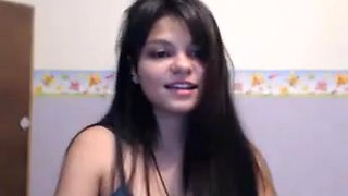 Three beautiful teenage lezzers stripping on webcam