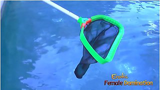 Asian Milf Has Hardcore Sex With Her New Pool Boy - Lana Violet