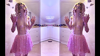 Stepmom's Silly Faces Make a Bitch Boy Cum - Humiliation