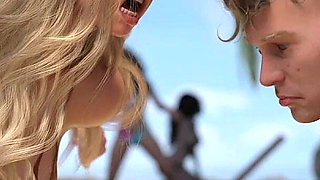 Stranded & Naked 1 - College Blonde Megan Got Fucked Hard All Night