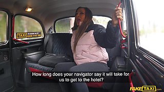 Aussie Body Builder With Big Melons in Fake Taxi