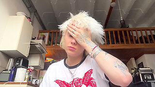 Smoking a Cigarette Lazy Coffee No Makeup