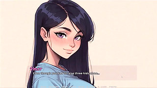 My New Girlfriend Taboo Hentai Game Ep.48 Caught by My Father in Law with My Step Mom and GF in the Kitchen!