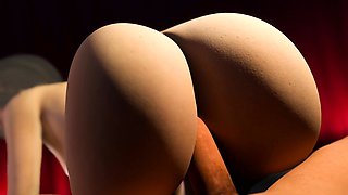 Red light district Hard sex with very hot girl  in a brothel