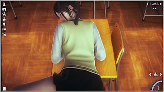 Schoolgirl uniforms tempt in a honey-select scene