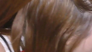 Ginger Cheerleader Mandy Foxxx Bukkake Taking Lots Facials