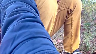 Drain Water On The Apple Garden