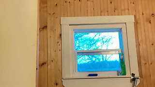 Pissing Small Pussy Hairy in the Moring