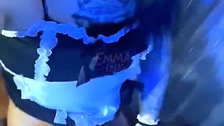 Trans maid bangs her married chief's caboose