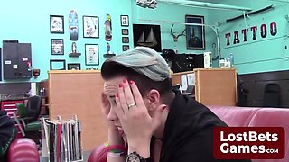 She Stood Nervously Outside The Tattoo Parlor On Her Birthday