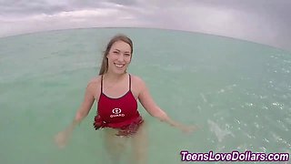 Real teen gets point of view spunked