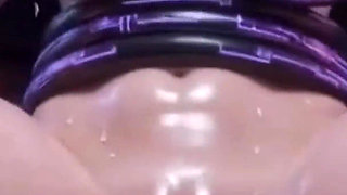 Vanessa Kof Cyberpunk Cow Slave - Cables Squeezing Huge Tits & Big Butt Episode 1