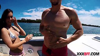 Boats and beautiful teen sluts