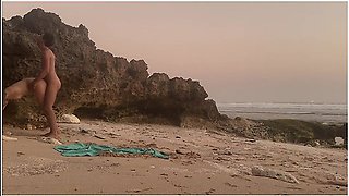 He Fucks Her Hard On The Beach Real Outdoor Sex