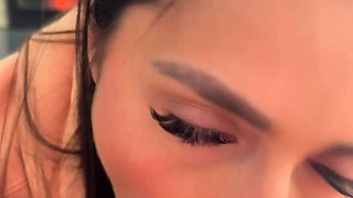 Hot Brunette Girlfriend POV Blowjob