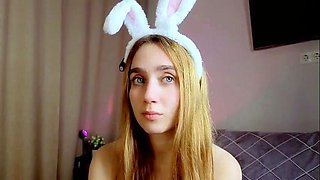 Cute Blonde Teen Solo Orgasm