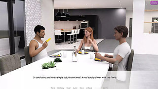 Jennifer's Toe Job for Stepbrother John - Full HD American Taboo