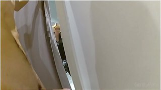 Dressing Room Part1. La Lady Cant Stop Looking At Me