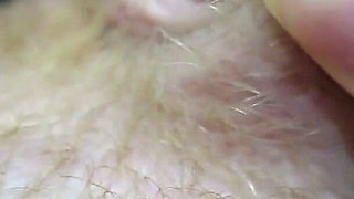 Showing You My Hairy Pussy up Close