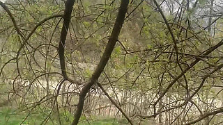 Outdoor Body Writing and Pissing Humiliation