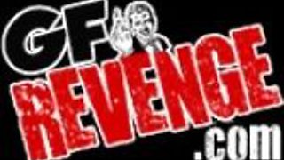 GF Leaks: Bathroom Beauty part 2 - James receives POV oral sex from pretty brunette girlfriend Lily Love and gives her cum on ass