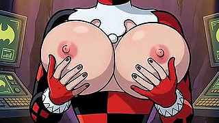 Tight Bald Ass Pussy Harley Quinn Teasing