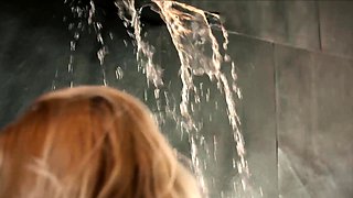 Cherry Kiss invites you in to share her morning shower