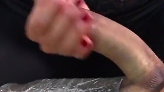 Nylon bondage edging