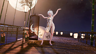 Erotic Cheongsam Ancient Style Pussy Exposed