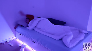4K Pissing on Myself Before Shower Impossible Position Pee