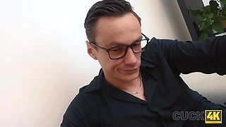 Cuck4k. juicy retribution to her spouse