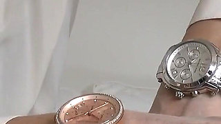 Getting to Masturbate Inside Your Pants While Ogling Your Step-stepmother's Elegant Wristwatches!