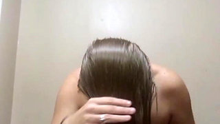 Cutting My Hair in the Shower