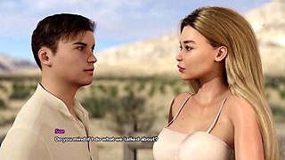 Playing porn games, visual novel, fnaf porn game