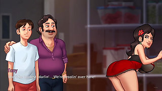 Man Hires Anon to Fuck His Wife Part 1 - Summer Time Saga Gameplay