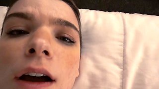 Lil' Molten Homo Step Stepdaughter Nails Step Parent Before Marrying Her GIRLFRIEND - Penis Ninja Studios - Dahlia Crimson