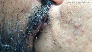 Neck Kiss With Lip Lock In Nighty - Hot Indian Girlfriend Romance